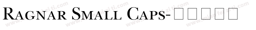 Ragnar Small Caps字体转换